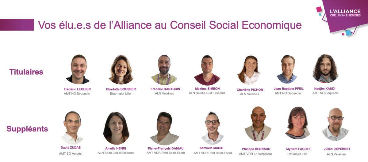 Comité Social Economique (CSE)