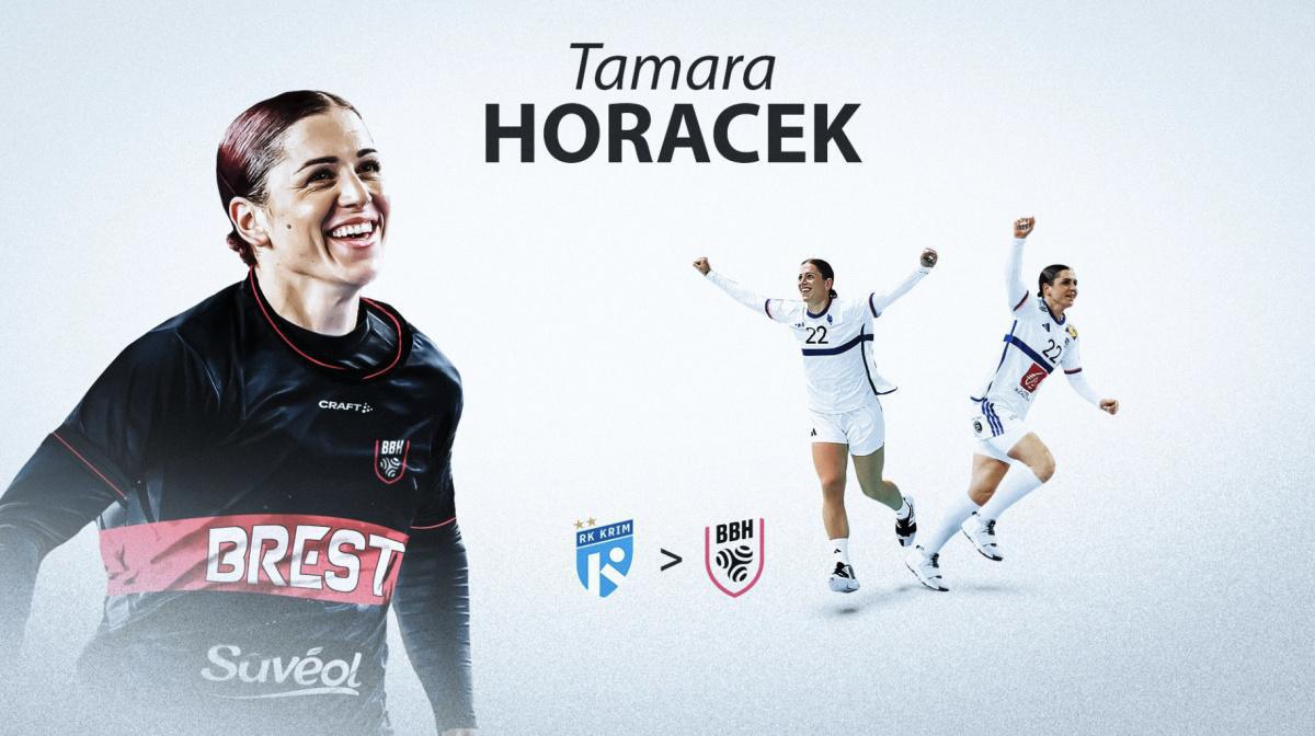 Arrivée de Tamara Horacek au BREST Bretagne Handball