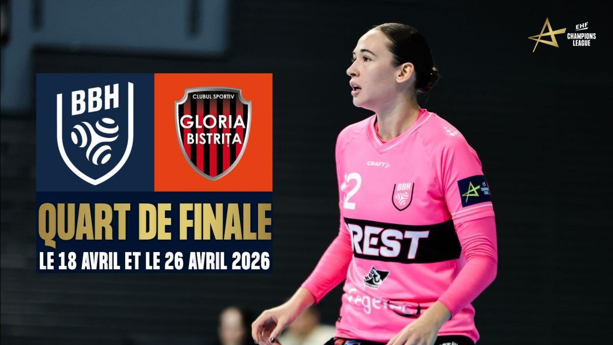Le BBH connaît les dates de son quart de finale d'EHF Champions League
