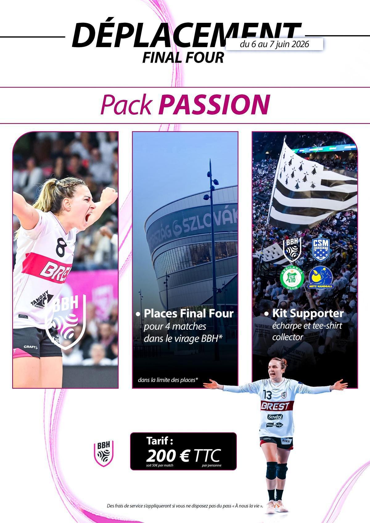 Déplacement au Raiffesien EHF Final 4 2026 : vivez l'histoire du BBH à Budapest