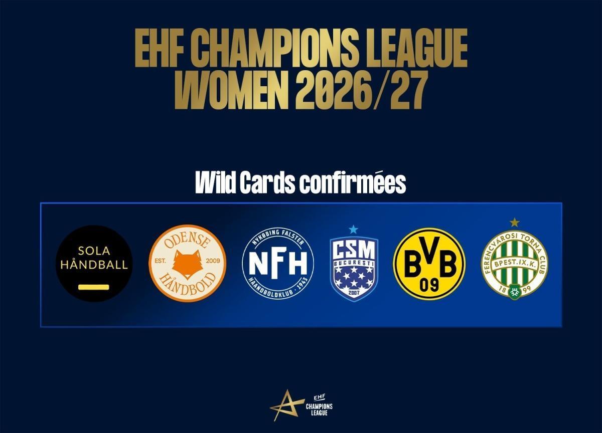 EHF Champions League 2026-2027 : Les 16 équipes qualifiées sont connues ! EHF Champions League 2026-2027 : Les 16 équipes qualifiées sont connues !