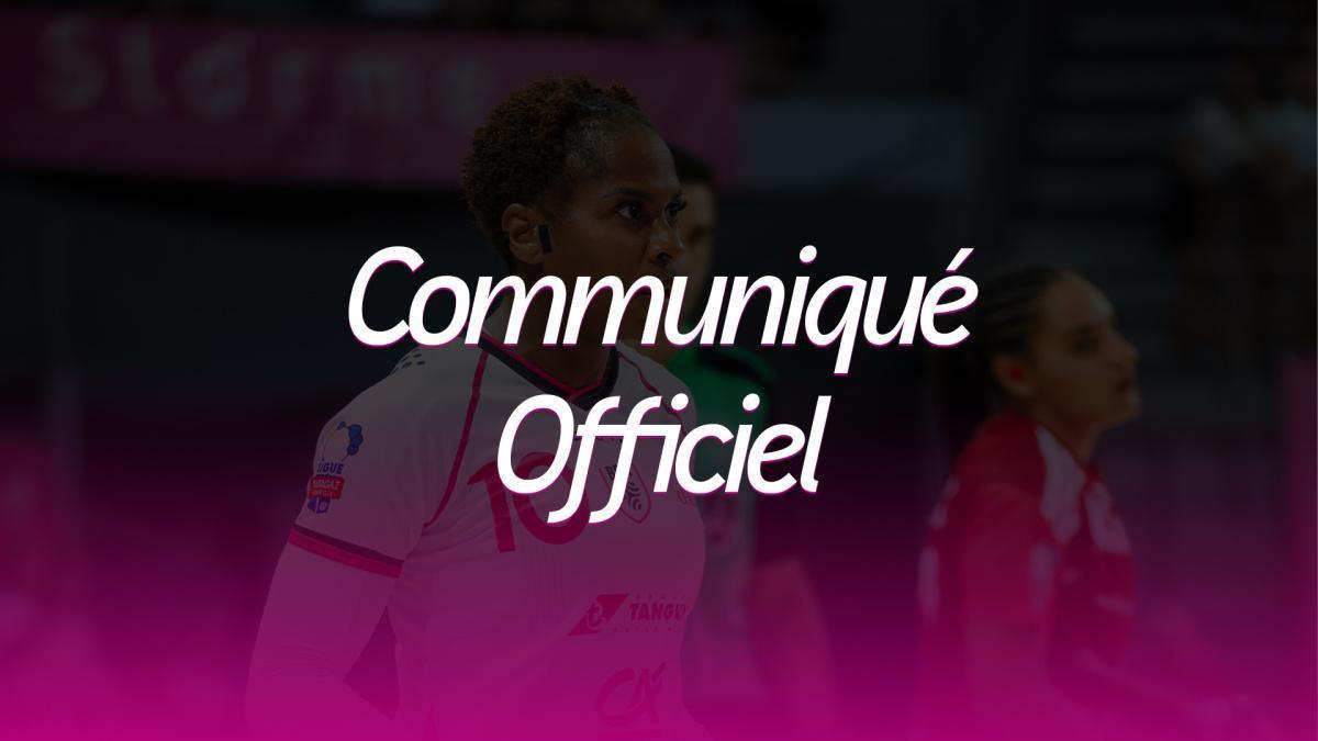 Coralie Lassource éloignée des terrains pour au moins un mois Coralie Lassource éloignée des terrains pour au moins un mois