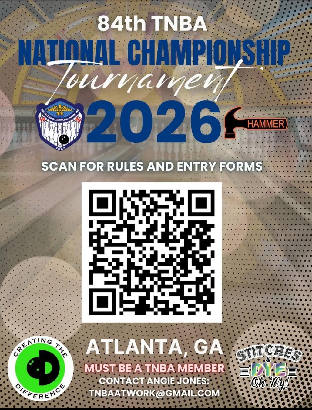 TNBA Nationals (Singles/Doubles Event-Women)