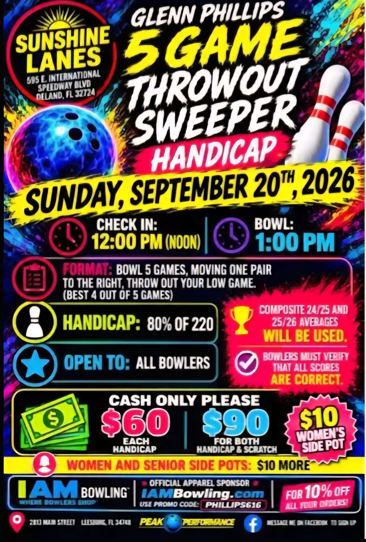 5-Game Throw Out Sweeper