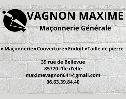 Vagnon Maxime Maconnerie