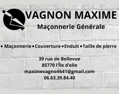 Vagnon Maxime Maconnerie