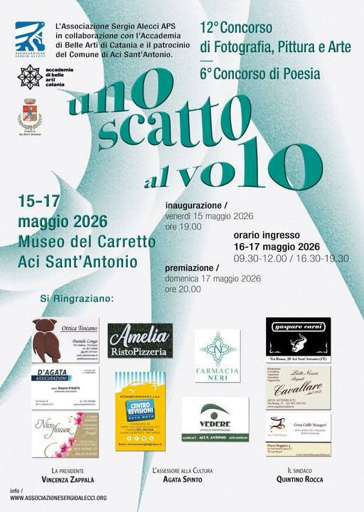 Uno Scatto al Volo (inaugurazione ore 19:00) Uno Scatto al Volo (inaugurazione ore 19:00)