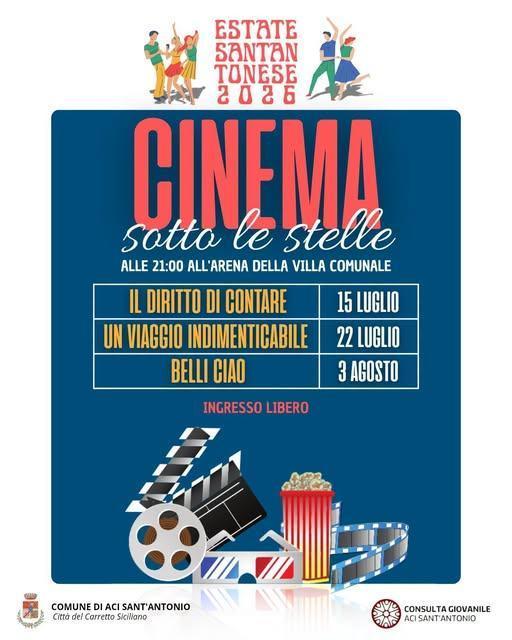 Cinema in piazza - Pellicole sotto le stelle (start h. 21:00) Cinema in piazza - Pellicole sotto le stelle (start h. 21:00)