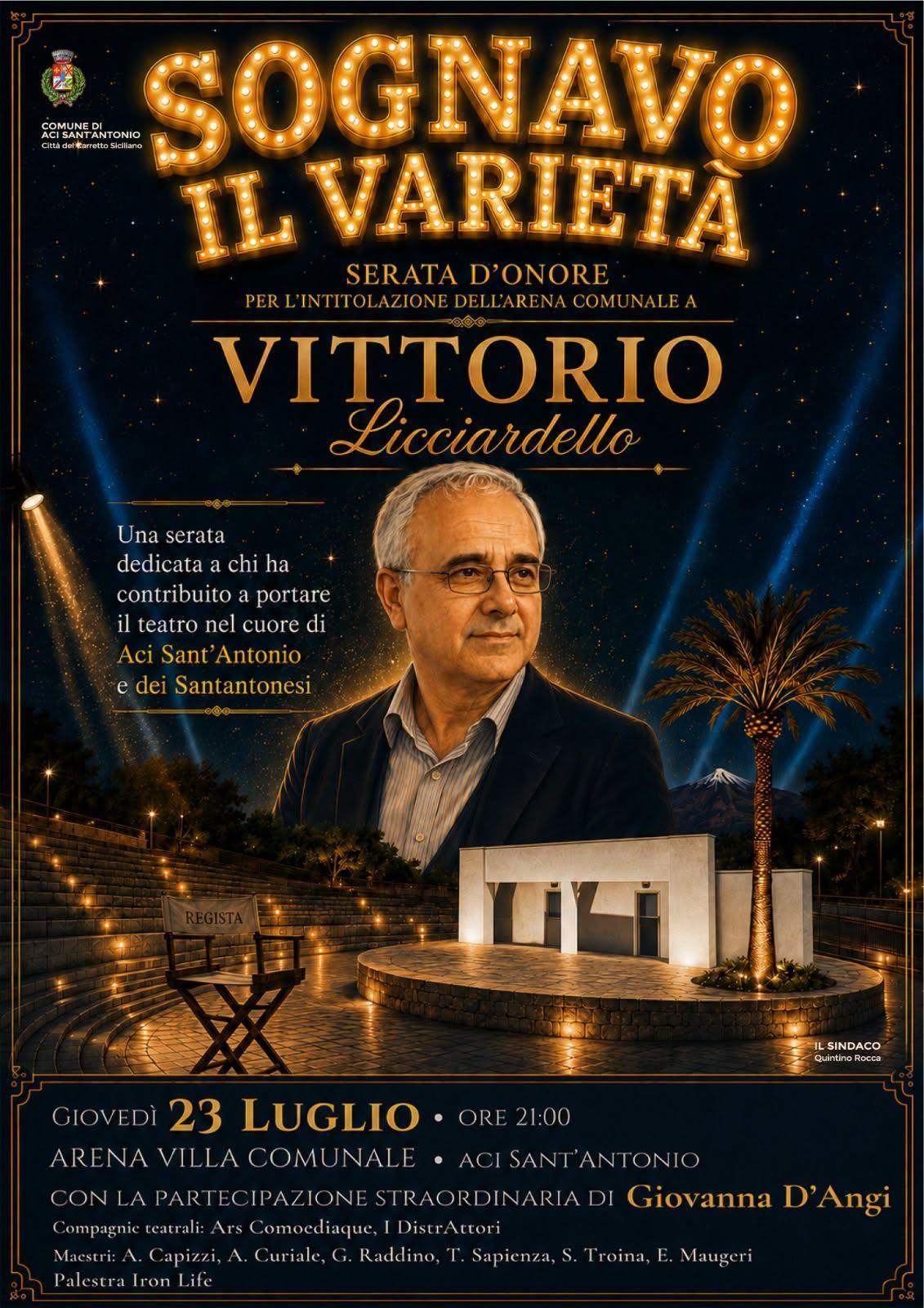 "Sognavo il varietà" (start h. 21:00)