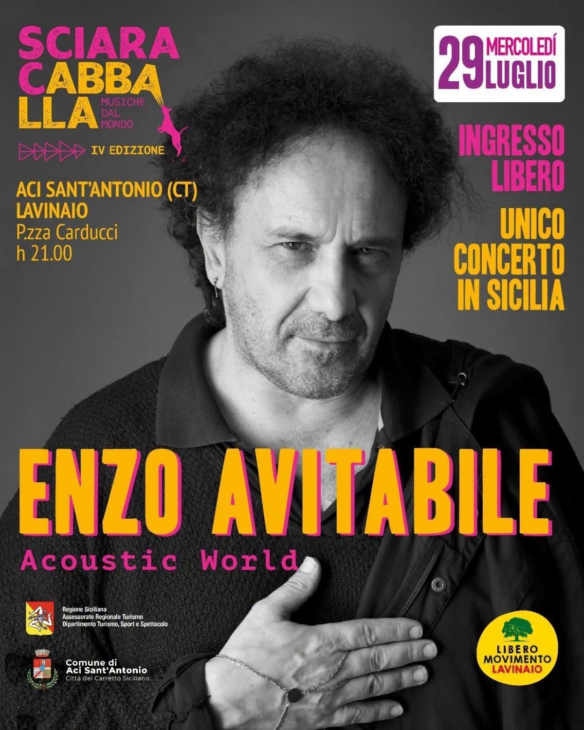 Enzo Avitabile (start h. 21:00)