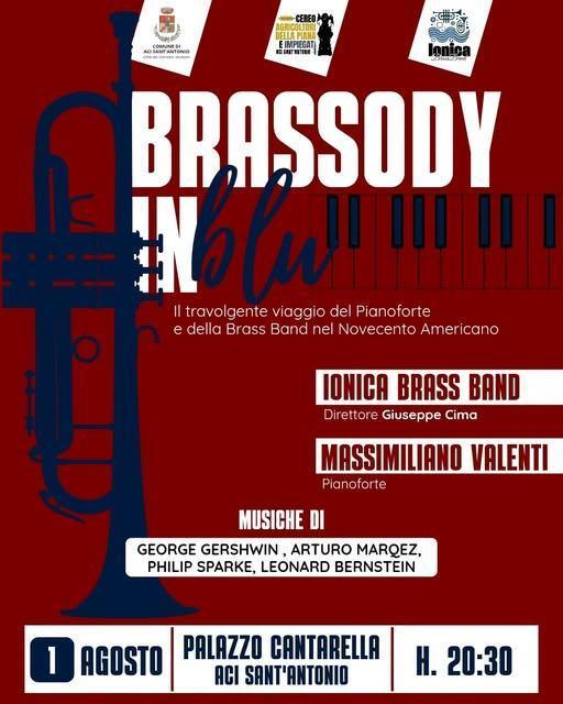 Orchestra live “Brassody in Blue” (start h. 20:30)