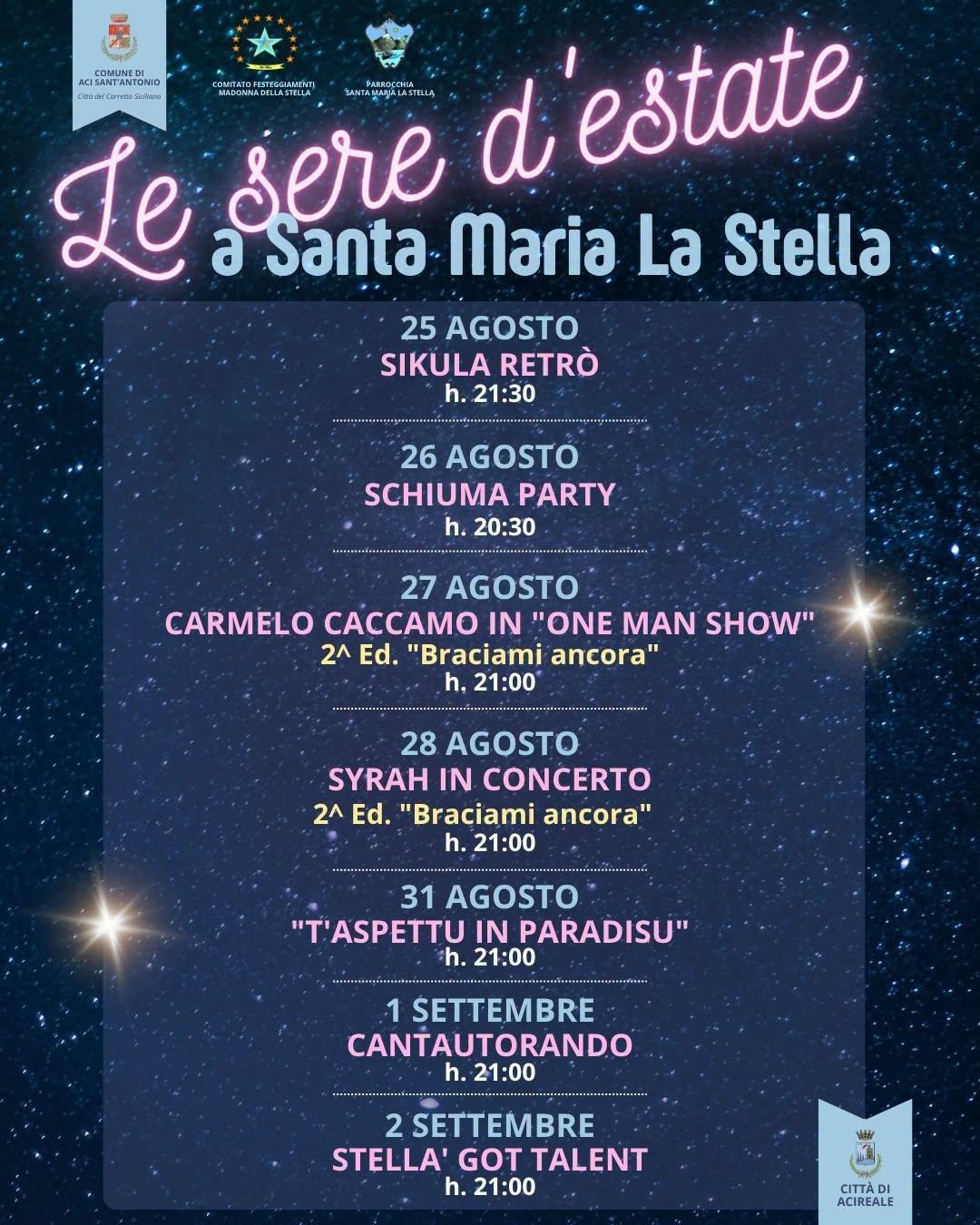 Stella's Got Talent (start h. 21:00)
