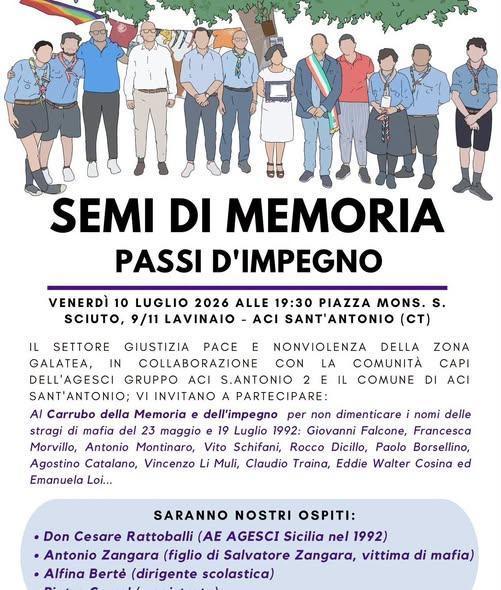 Semi di Memoria - Passi d'Impegno (inizio ore19.30)