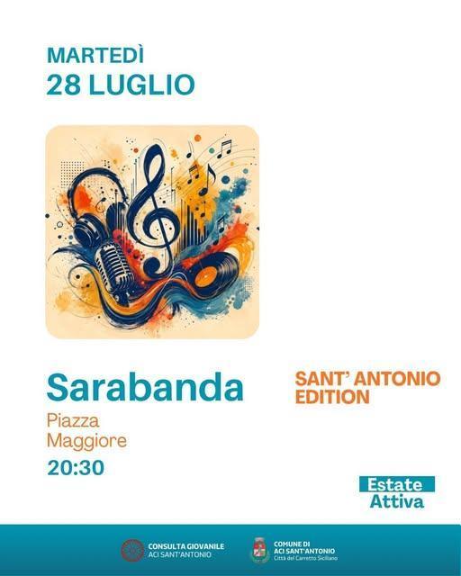 Sarabanda (start h. 20:30) Sarabanda (start h. 20:30)