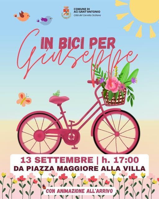In Bici per Giuseppe (start h. 17:00) In Bici per Giuseppe (start h. 17:00)