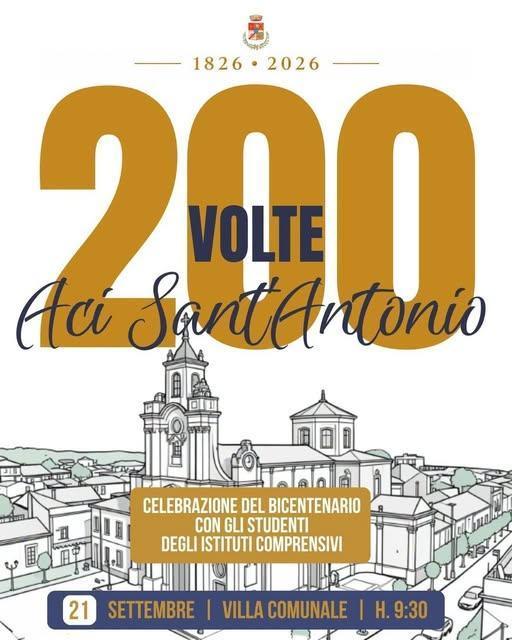 200 Celebrazione dei due Secoli di Aci Sant'Antonio (inizio ore 9.30)