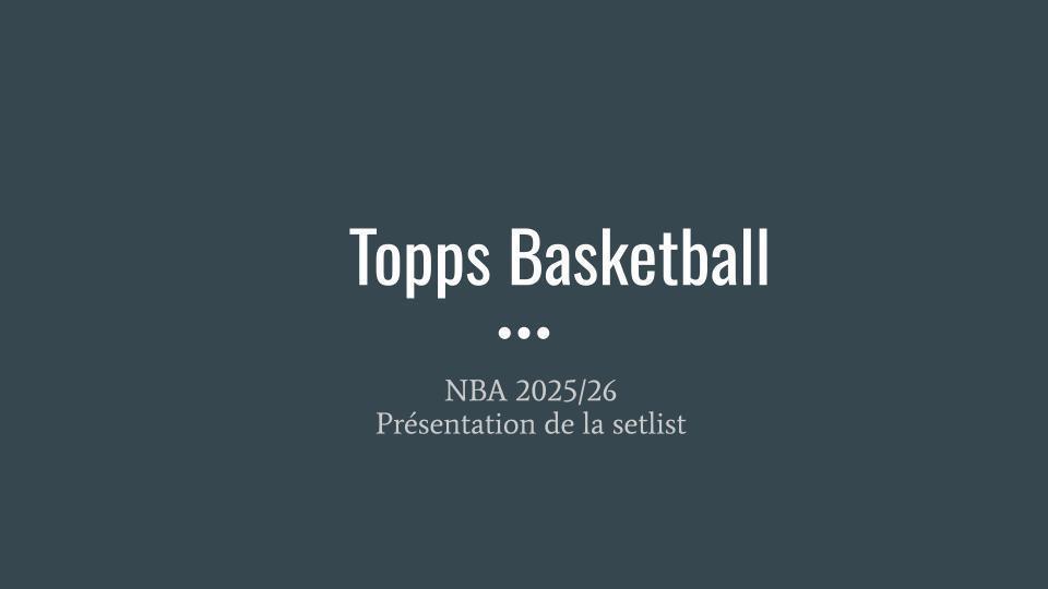 What's in the box ?? - Topps Basketball