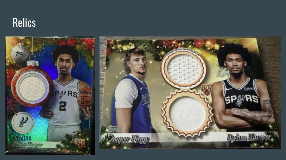 What's in the box ?? Topps Holiday 2025/26