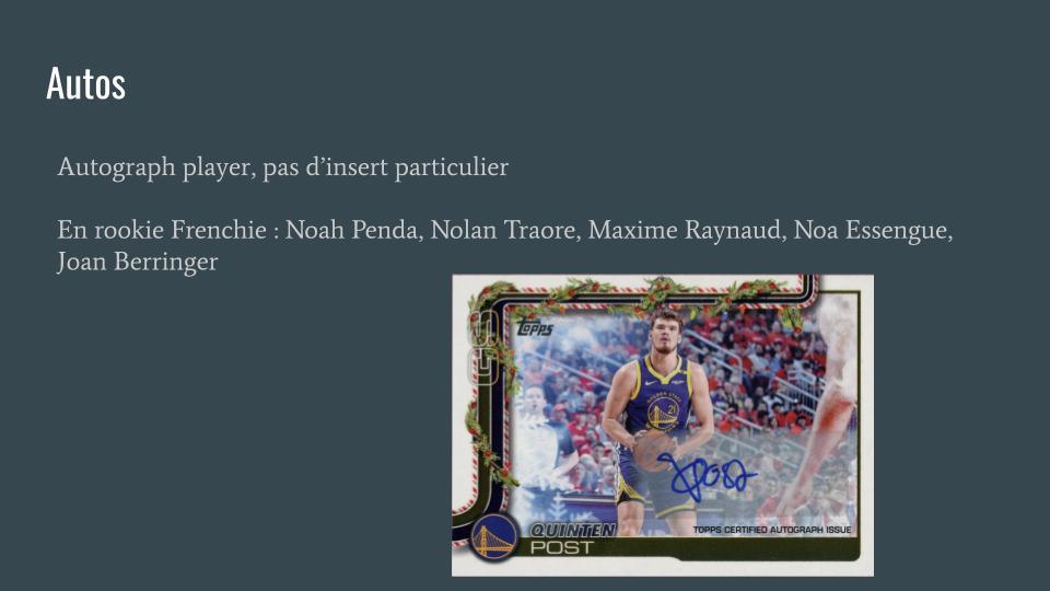 What's in the box ?? Topps Holiday 2025/26