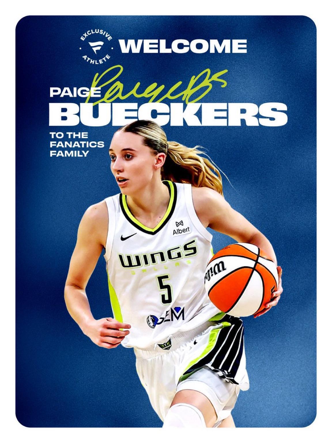 WNBA Paige chez Fanatics