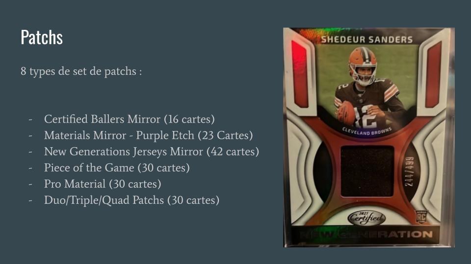 What's in the box ?? Panini Certified NFL 2025
