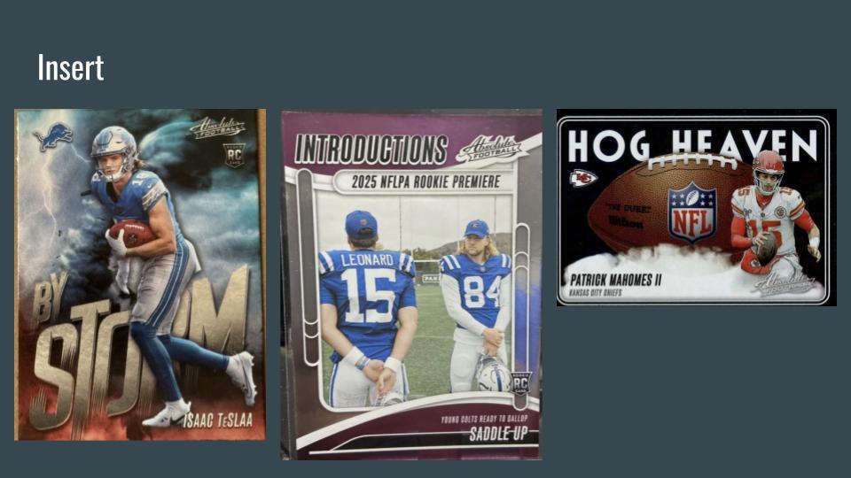 What's in the box ?? Panini Absolute 2025