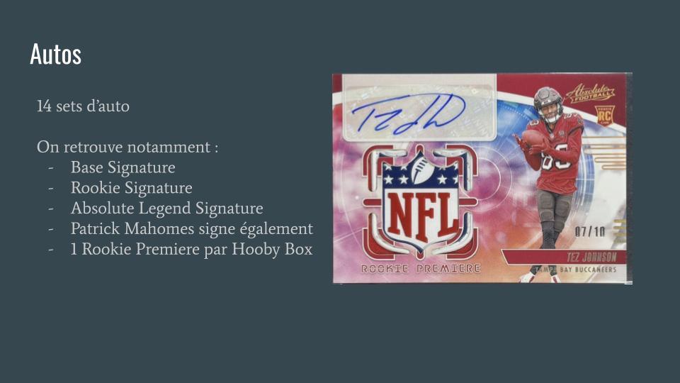 What's in the box ?? Panini Absolute 2025