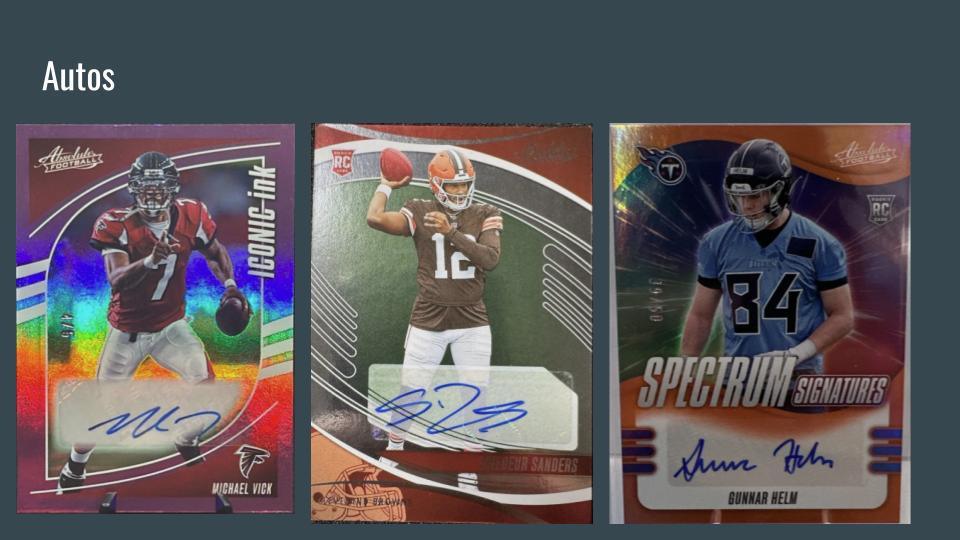 What's in the box ?? Panini Absolute 2025