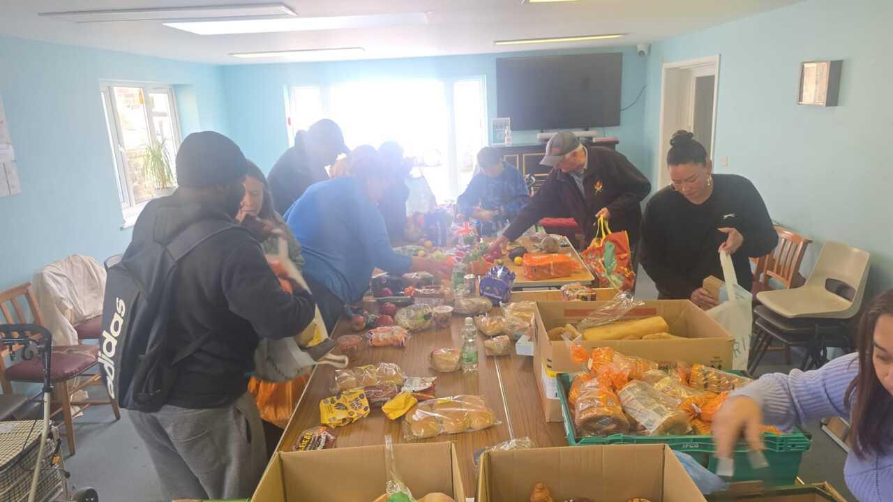 Services users at our Looprun Outlet