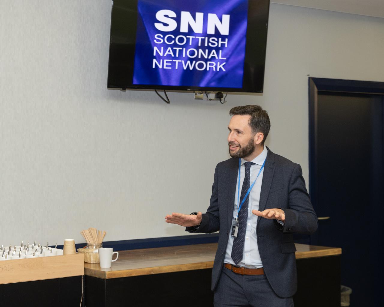 SNN TV in Background