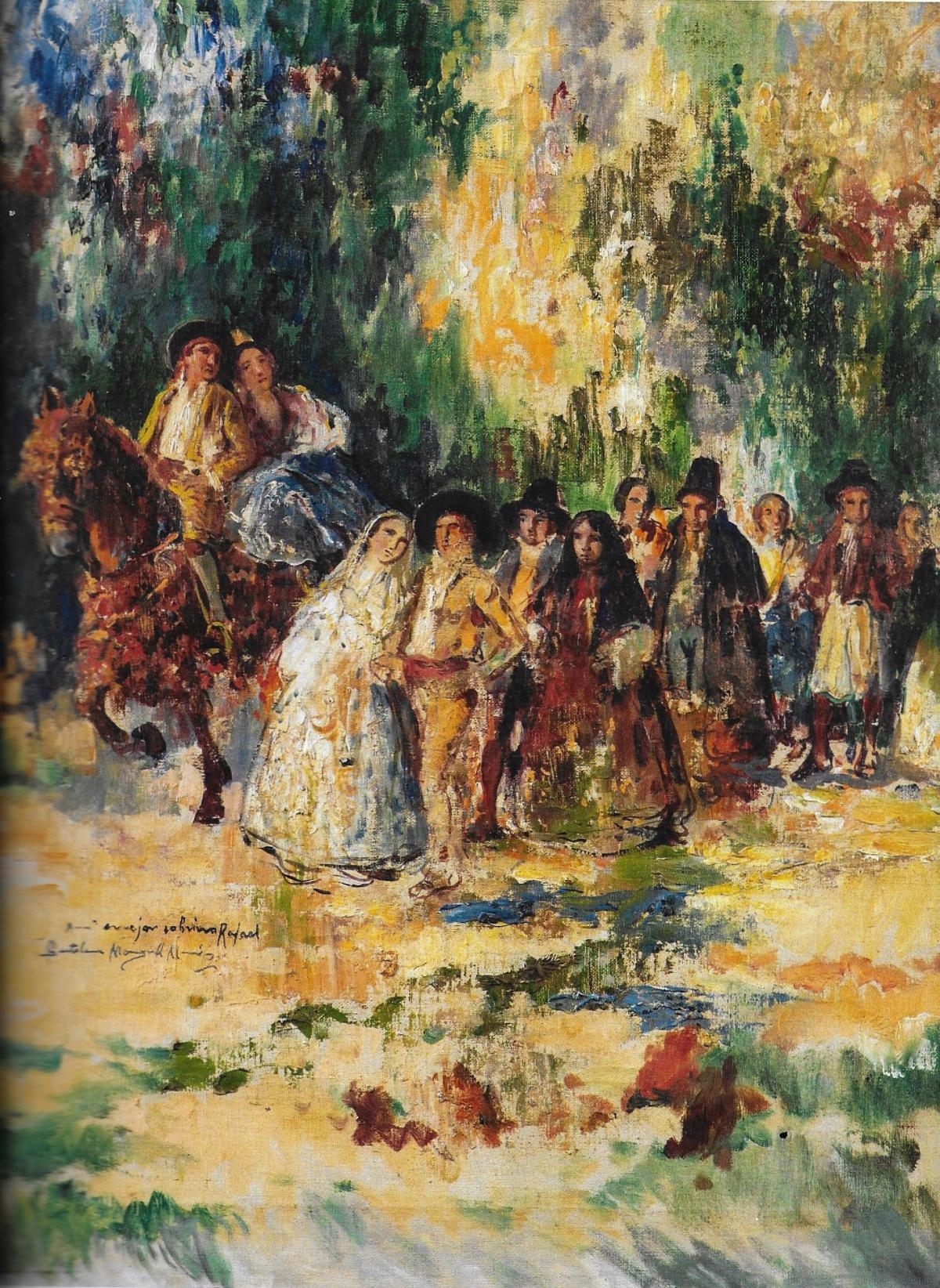 Bartolomé Mongrell passing through Viver Bartolomé Mongrell passing through Viver