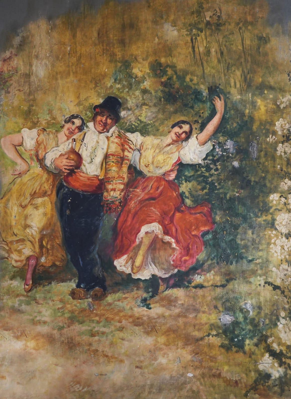 Bartolomé Mongrell passing through Viver Bartolomé Mongrell passing through Viver