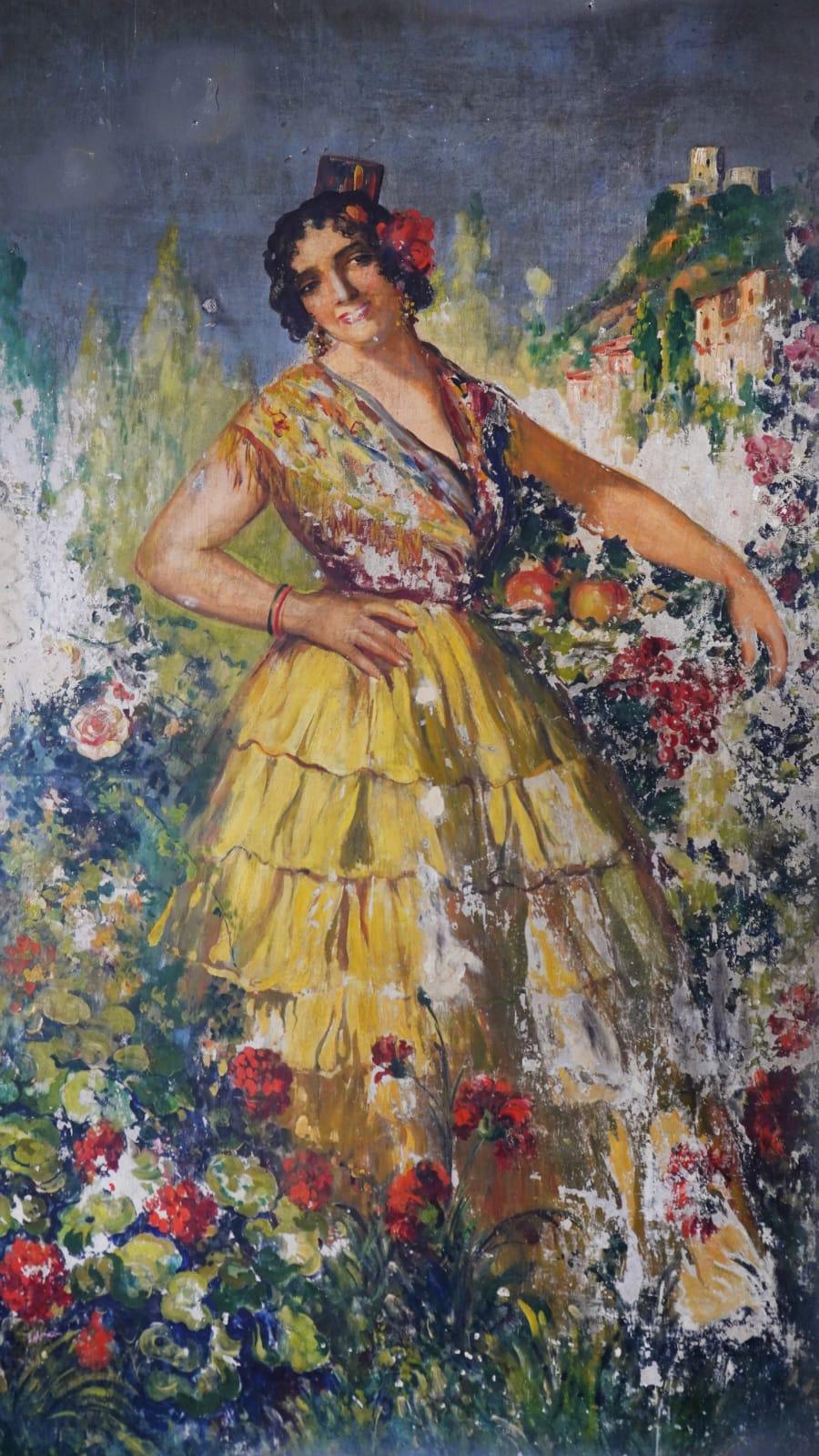 Bartolomé Mongrell passing through Viver Bartolomé Mongrell passing through Viver