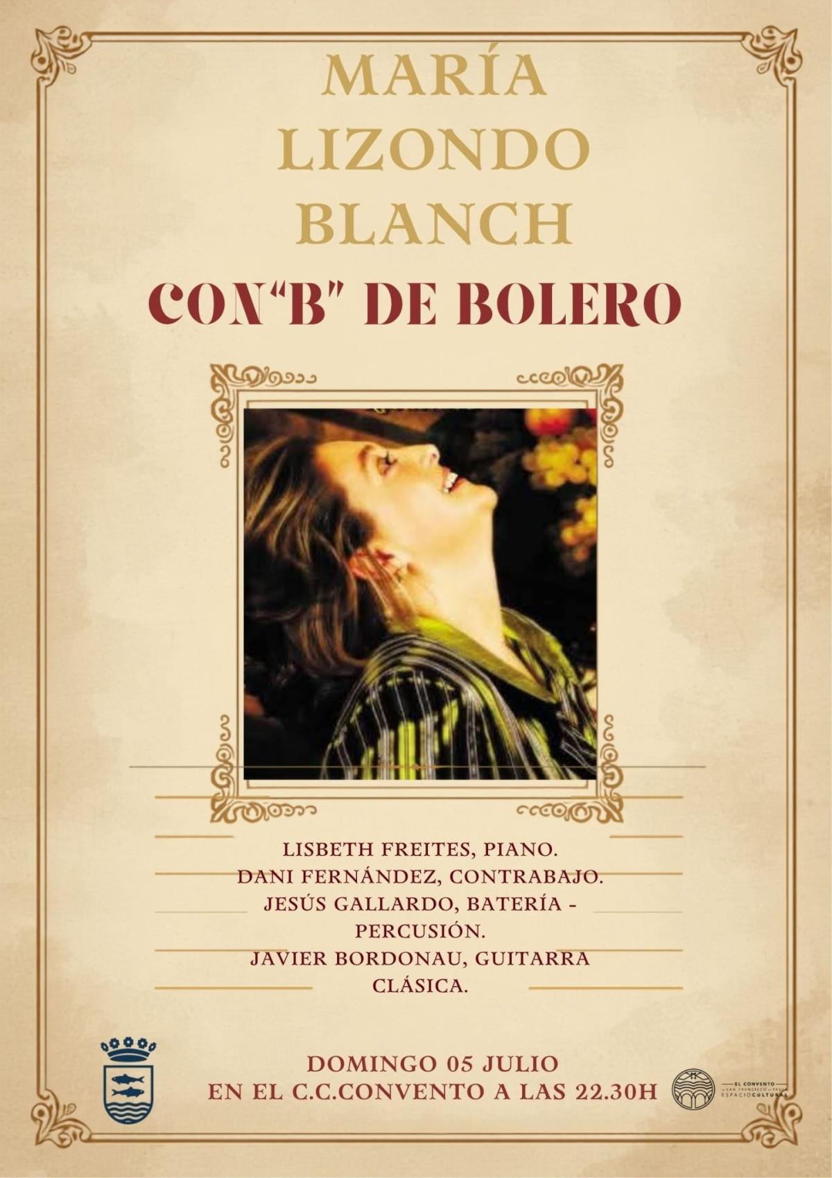 Concert: "B de Boleros" - MªÁngeles Lizondo Blanch