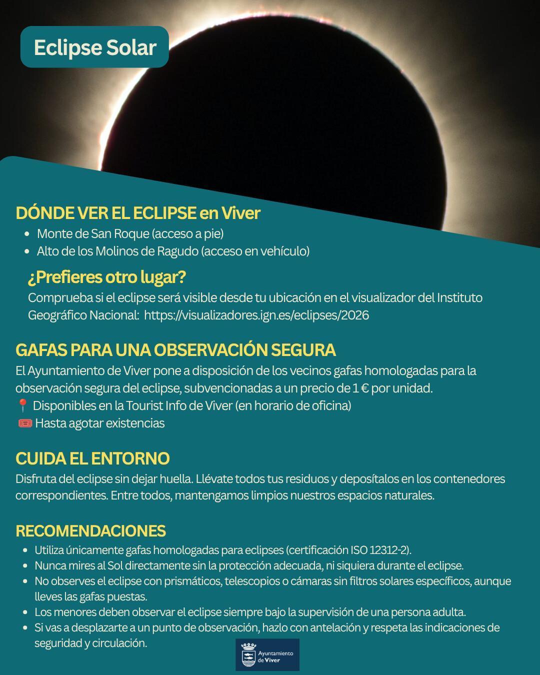 Total solar eclipse in Viver Total solar eclipse in Viver