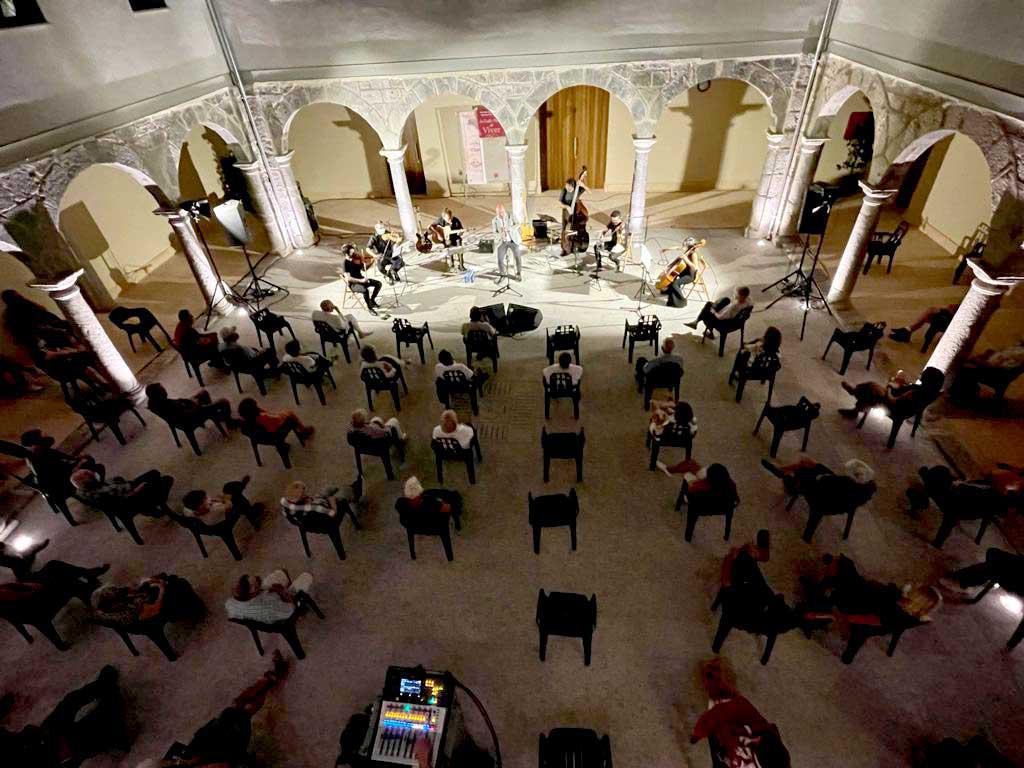 Concert in the cloister of the Convent