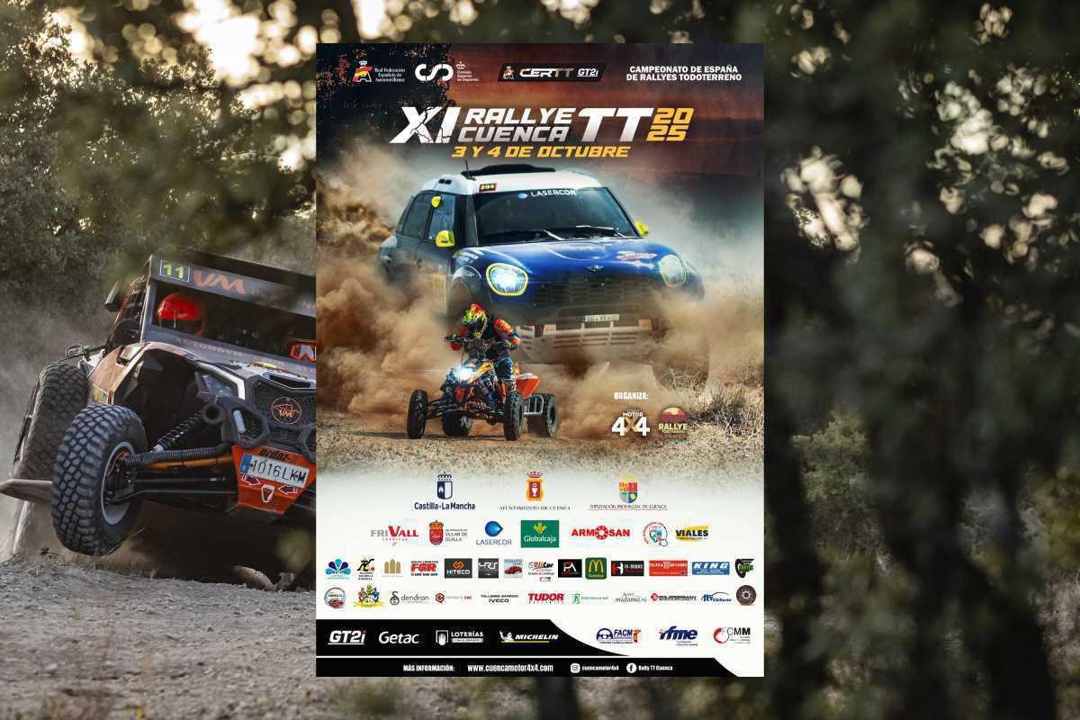 El Rallye TT Cuenca decide el campeón del CERTT GT2i 2025 El Rallye TT Cuenca decide el campeón del CERTT GT2i 2025