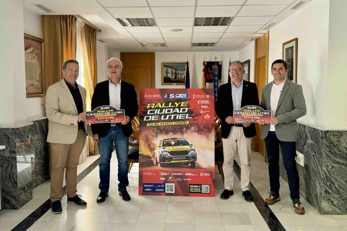 El Škoda Fabia RS Rally2 de 'Cohete' Suárez protagoniza el cartel del Rallye Ciudad de Utiel