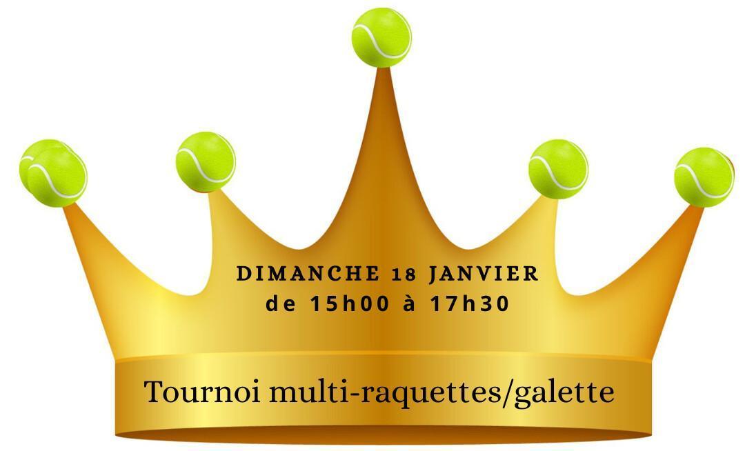 Tournoi multi-raquettes/galette