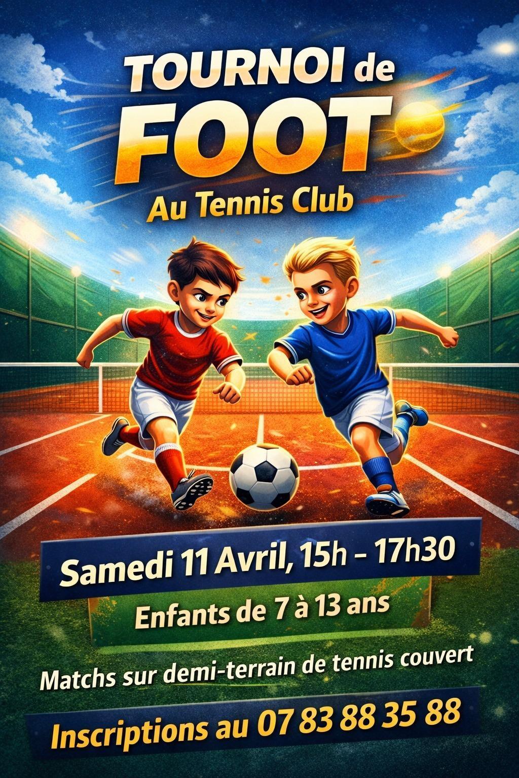 samedi 11 avril - Tournoi de foot