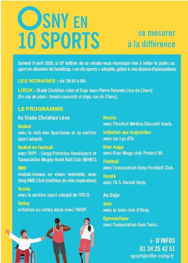 L'ATLO participe à OSNY en 10 SPORTS le 11/04 L'ATLO participe à OSNY en 10 SPORTS le 11/04