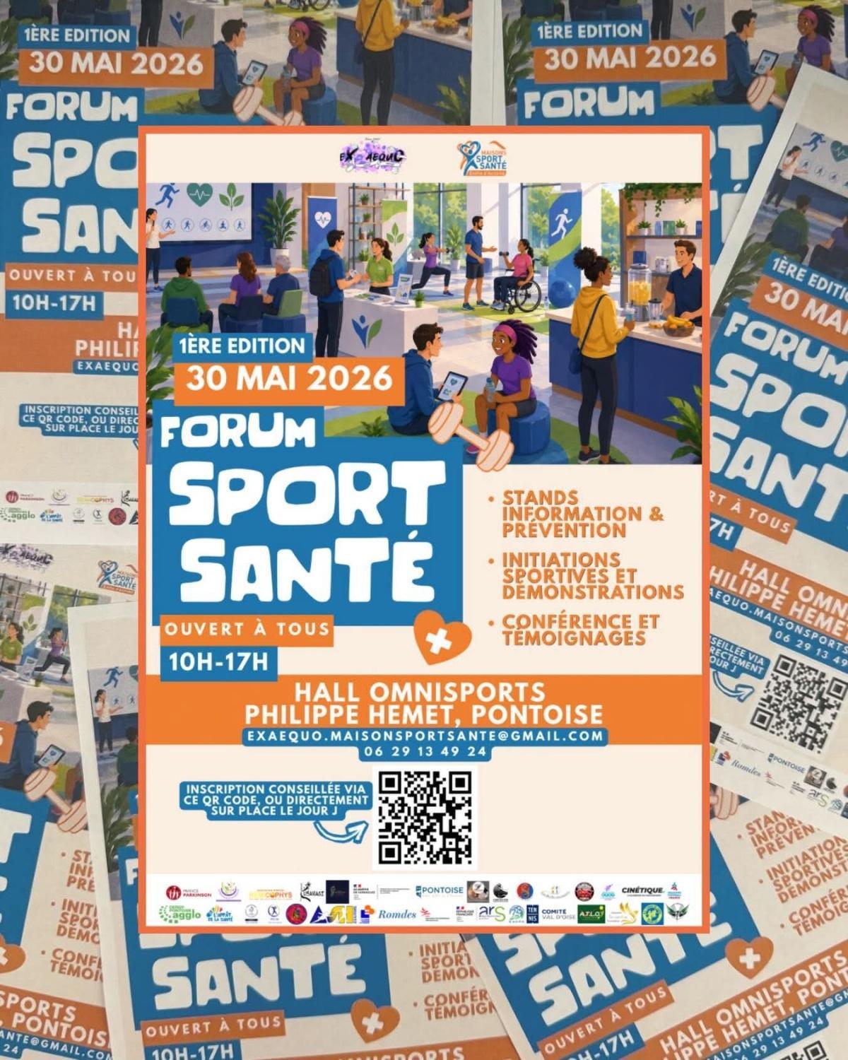 L’ATLO participe au Forum Sport Santé de Pontoise le 30/05 !