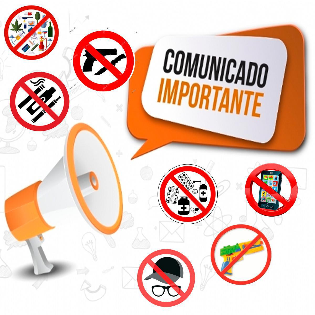 Objetos "NO" Permitidos Objetos "NO" Permitidos