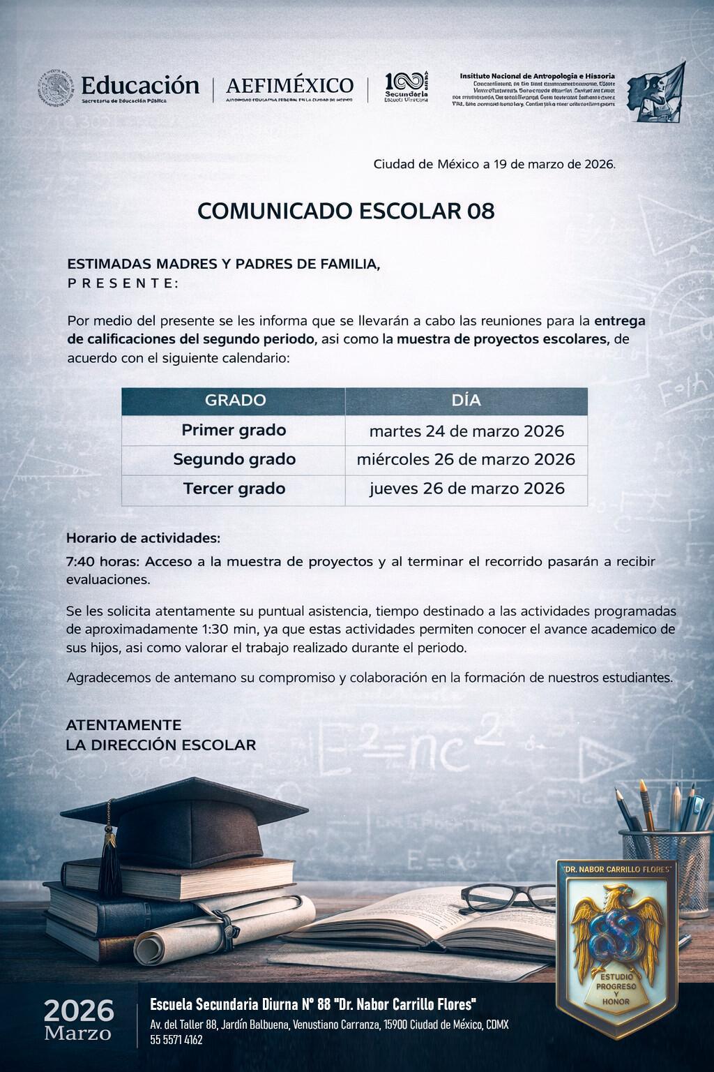 Firma de Boletas Marzo 2026