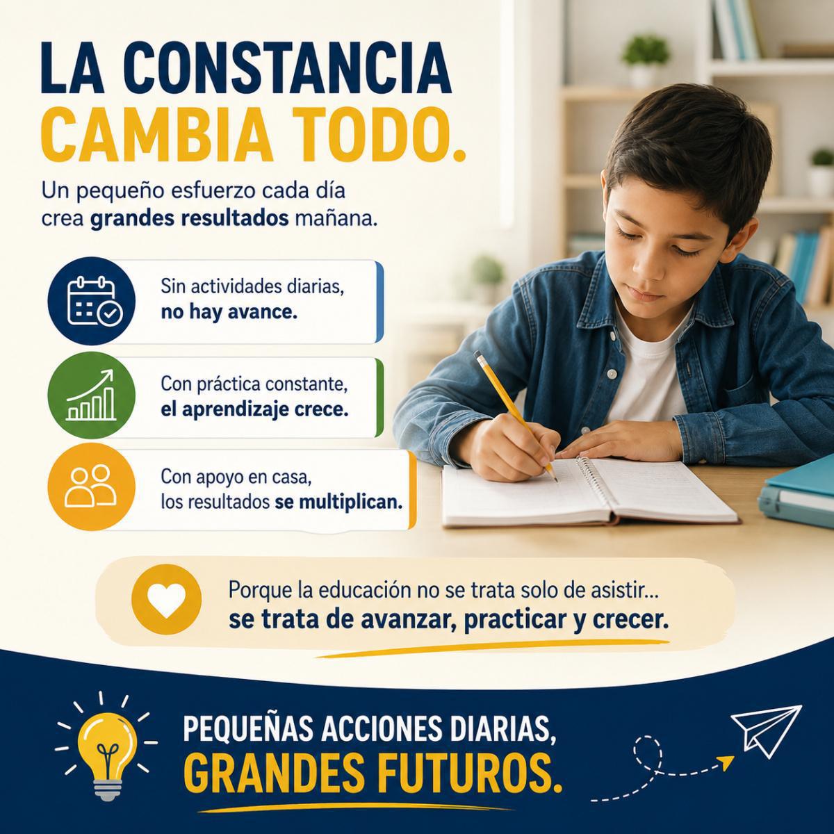 Porque la educación no es solo asistir a clases…