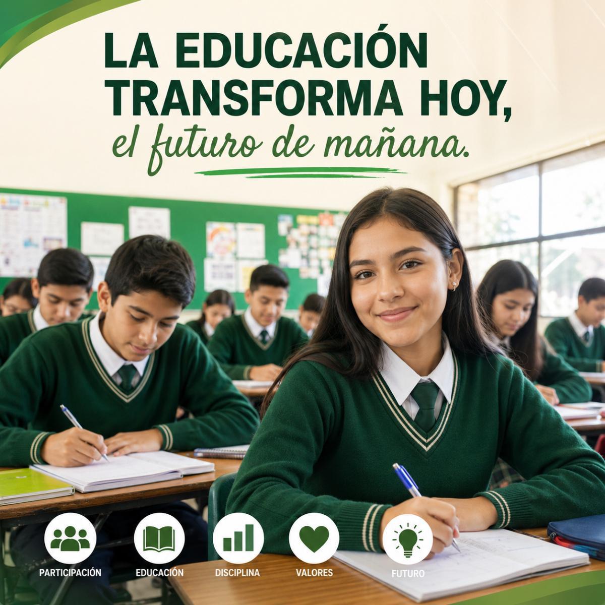Educar HOY, transformar el mañana.