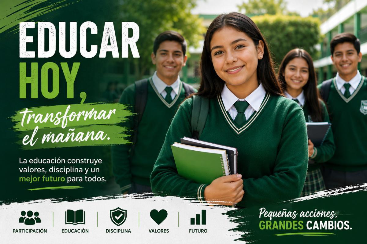 Educar HOY, transformar el mañana. Educar HOY, transformar el mañana.