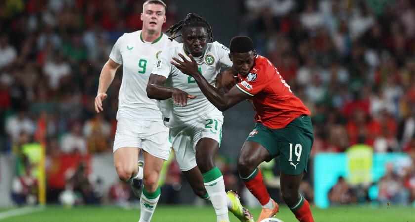 Heartbreak as late Portugal goal deals blow to Ireland's World Cup hopes Heartbreak as late Portugal goal deals blow to Ireland's World Cup hopes