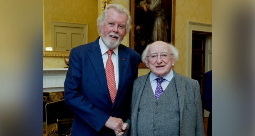 The Irish Post wishes leading Irish businessman Andy Rogers a very happy 80th birthday!