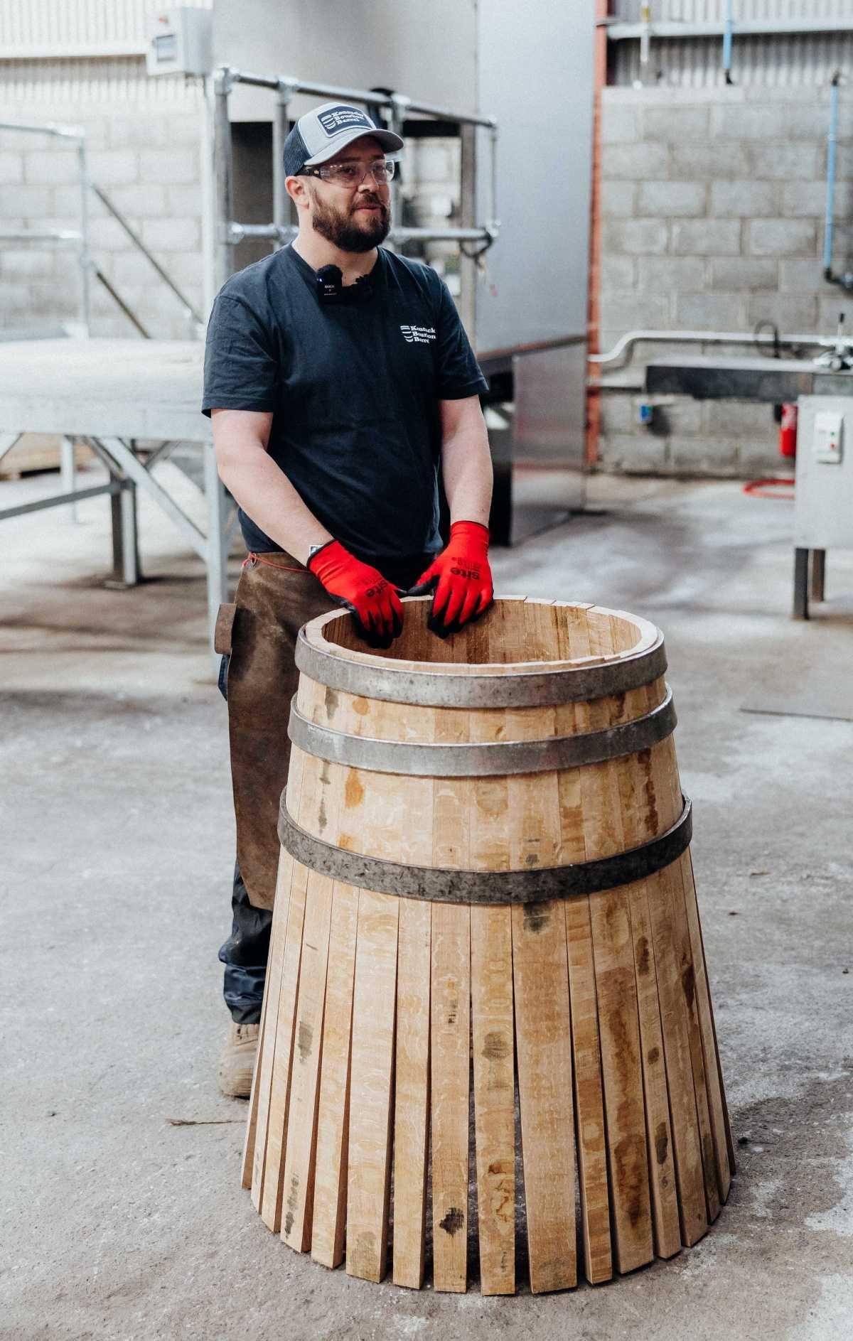 Ancient Irish oak tree brought down by storm recycled into whiskey casks